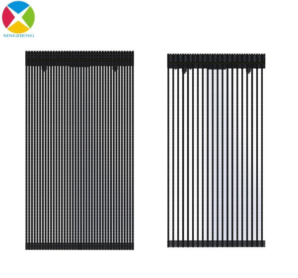 Waterproof Advertising LED Curtain Screen P20 AC110 / 220V Input Voltage