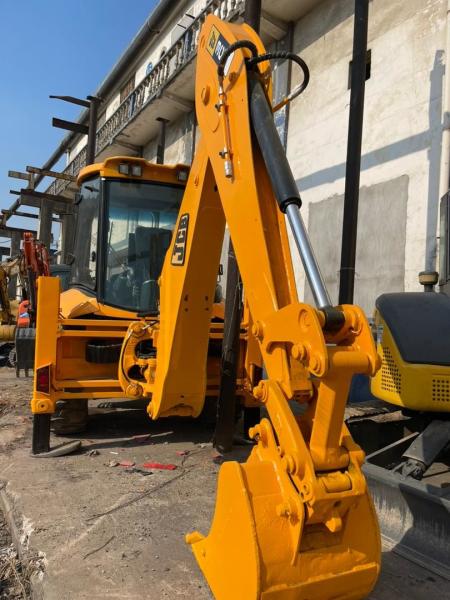 Diesel Engine Used Backhoe Loader JCB 3CX For Landscaping