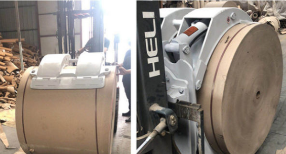 2Ton Forklift Paper Roll Clamp Long Arm 813mm