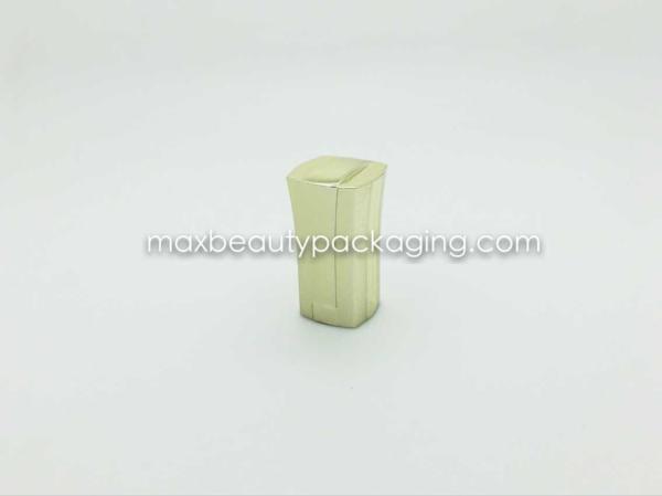 N2001 uv shiny gold metalized gold finish nail polish cap nail polish packaging uv coating color available