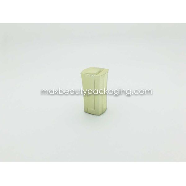 N2001 uv shiny gold metalized gold finish nail polish cap nail polish packaging uv coating color available