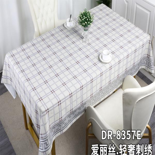 Protector de toalha de mesa de PVC de Natal Retangular Impermeável à Água E à Prova de Óleo Cobertura de Mesa de Plástico
