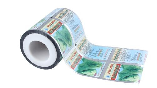 2017 bottom price custom Printing plastic packaging roll film