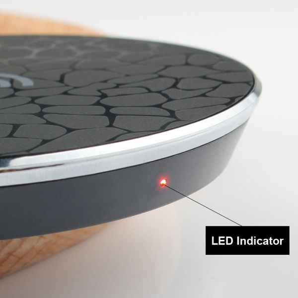 5V 1A Quick Charging Pad Dock Colorful White Black Blue Green Pink