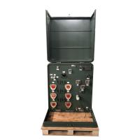 Transformadores de distribuição montados na plataforma de alimentação radial Descer 34500V para 240v 100kVA