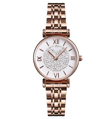 quartz watches for ladies 1533 Luxury Best Selling Quartz Watch Woman Rose Gold Beautiful