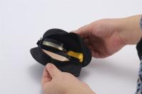 Kit de soin de cuir de luxe cuir noir chaussure lustre outil de soin et de nettoyage nettoyeur de chaussures