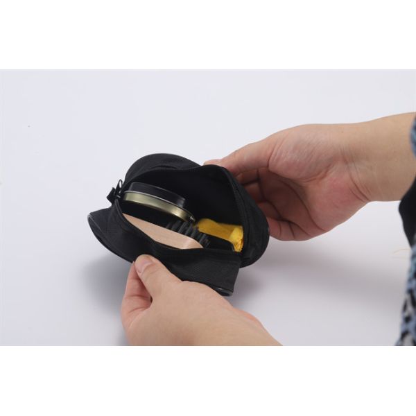 Deluxe Leather Care Kit Leather Black Shoe Shine Tool Care And Cleaning Shoe Cleaner