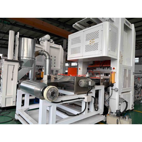 LK-T80 80ton Aluminum Foil Making Machine with Mitsubishi PLC for Round Square Rectangle Trays