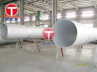 Tube d'acier inoxydable de la construction 254SMO 253MA Erw