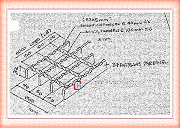 Ditch Cover Bearing Bar Grating , Galvanised Steel Grate Walkway / Platform