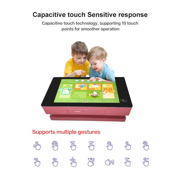 55 Inch Children's Multimedia Gaming All-in-One Machine Capacitive Touch Conference Inquiry Interactive Multifunctional Coffee Smart Touch Table