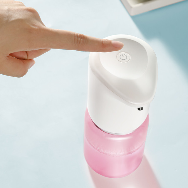 Оранжевый Bathroom 400ML CE распределителя мыла USB автоматический