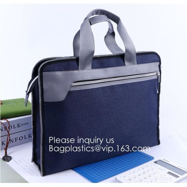 Large Water Resistant File Storage Silicone Coated Non-Itchy Fiberglass Money Bags Safe Fireproof Document Bags With