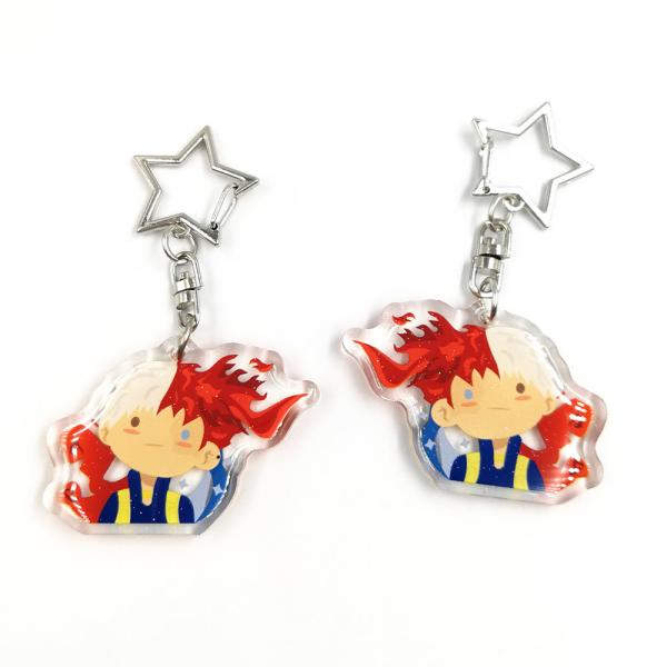 Customized Logo Epoxy Anime Figure Make Your Own Acrylic Keychain Charms