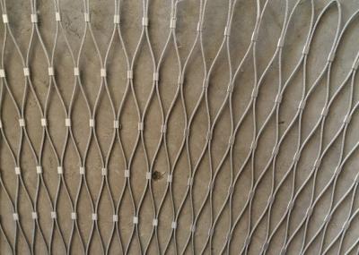 1.5mm 7*19 Wire Rope Mesh 13*13mm Stainless Steel Cable Mesh Fencing