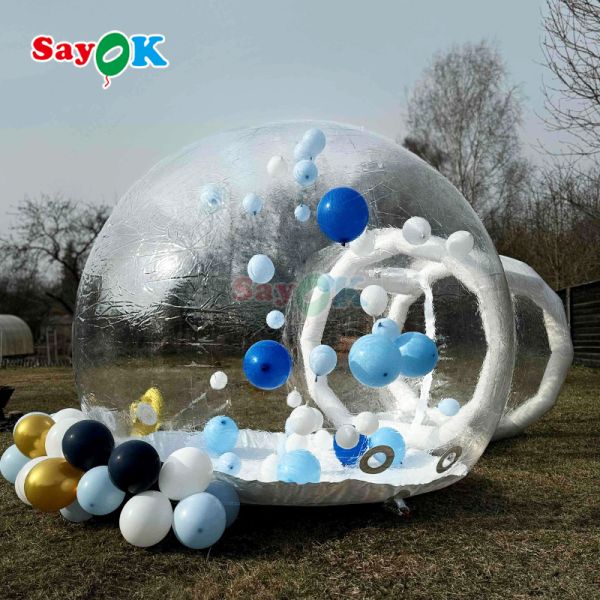 Warehouse 10ft Kids Bubble House Transparent Inflatable Party Bubble Balloon Houses Dome