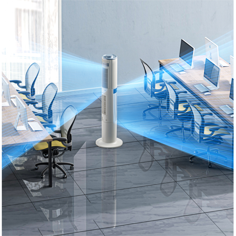 Adjustable Height Tower Installation 3 in 1 Portable Household Cooling Fan Tower