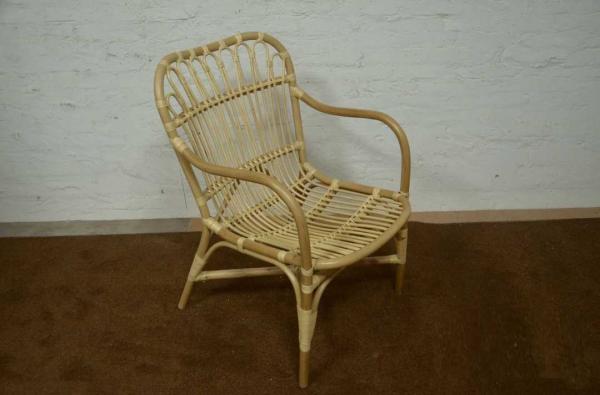 Luxury Cane Modern Chair Wooden Wicker Rattan Bar Chairs Outdoor Garden Sofa Chair