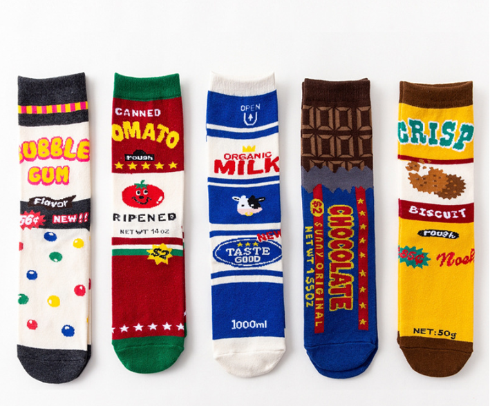 Thick Warm Women's Novelty Socks / Womens Fuzzy Socks Beautiful Customized Size