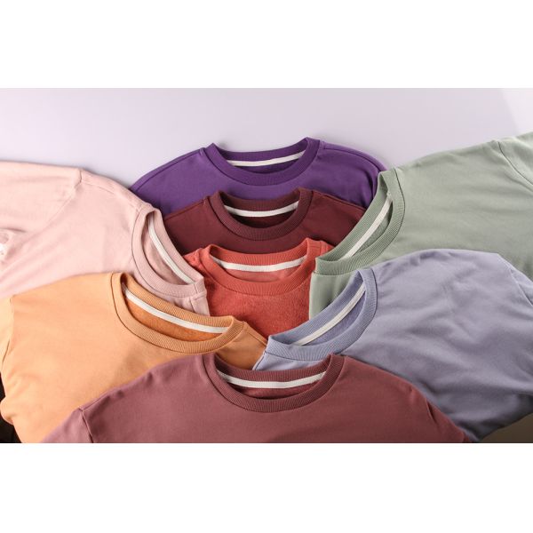 Unisex Boys Girls Knitted Plain Pullover Sweater 100% Cotton