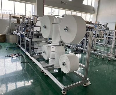 Computer Program Control KN95 Dust Mask Making Machine Adjustable Speed