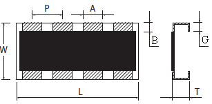 150K OHM 5% 1W 2512 Чип-резистор для поверхностного монтажа ERJ-1TYJ154U SMD