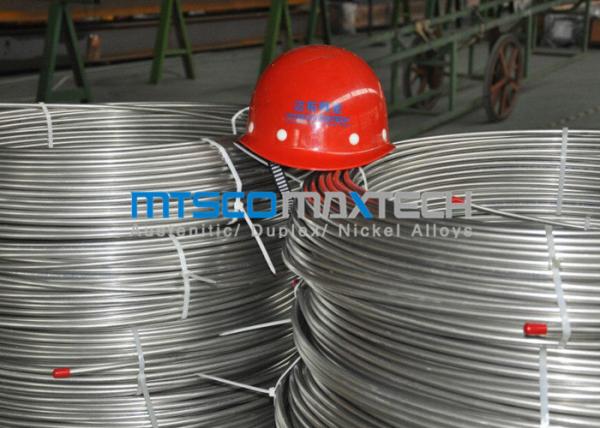 Tubulação hidráulica de aço inoxidável TP304/304L de ASTM A213/316/316L na indústria fluida