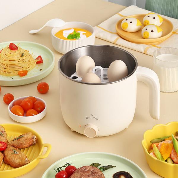 304 aço inoxidável cozinha de cozinha elétrica capacidade 1,5L mesmo calor 600W