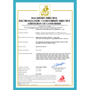 Sichuan Jiweicheng Electric Power Equipment Co., Ltd. Certifications