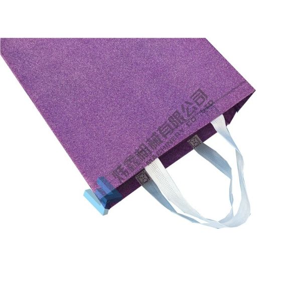 100gsm Eco glitter film lamination Non Woven Bag /Promotional Custom Laminated PP Non Woven Tote Shopping Bag