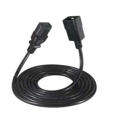 Extensão 16A Fêmea Iec C13 Fêmea Para C20 Macho Pdu Cordão de Alimentação Com Outro Plug Standard