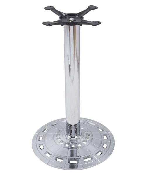Steady Vintage Stainless Steel Table Legs  Metal Dining Table Base 28/41 Height