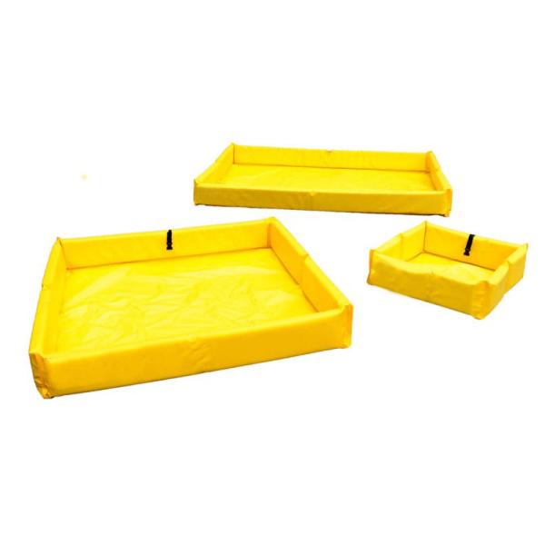 216L PVC Foam Wall Collapsible Containment Spill Berms Spill Bund Spill Basin
