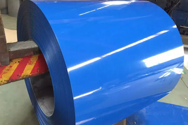 PE PVDF PVC Coated PPGI Galvanized BWG AWG Color Coated Steel Coils