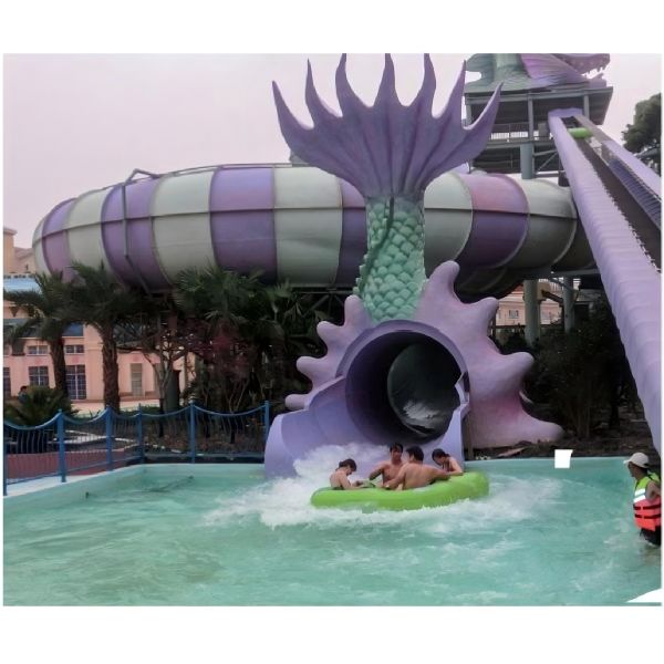PVC Super Giant Bowl Water Slide UV Resistant In Water Park