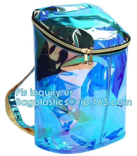 Multi-pockets School Backpack Outdoor Backpack, Multi-pockets School Backpack, PVC transparent backpack for beach, pack