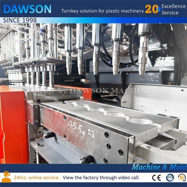 Single Station HDPE Wide Mouth Daily-Use Containers Making Machines Extrusion Blowing Molding Machine