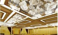 Hand Woven Crystal Cloud Chandelier Custom Crystal Ribbon Lamp Art Deco High Ceiling Chandeliers