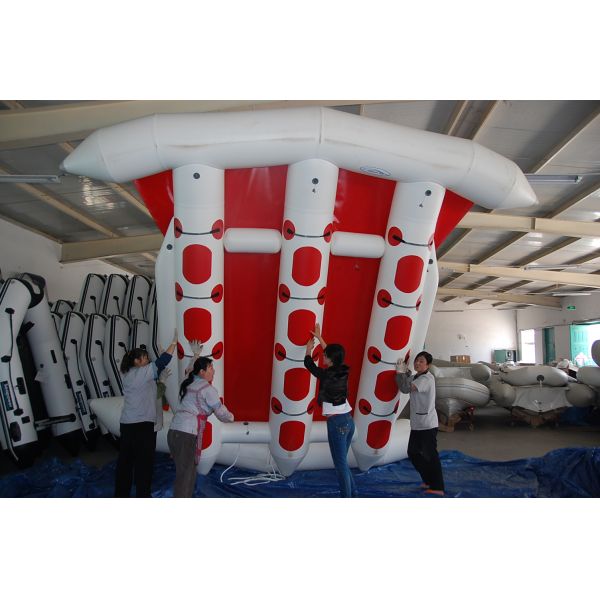 Commercial Grade Durable 12 Person PVC Inflatable Flying Fish Boat