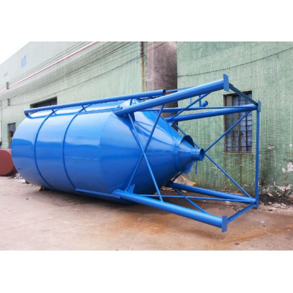 Industrial Cement Storage Silo Storage Tank 3 Mm Steel Type Wall Thick