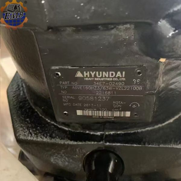34E7-02500 R450-7 Final Drive 34E7-02490 Track Device R450 JMV-274 Travel Motor