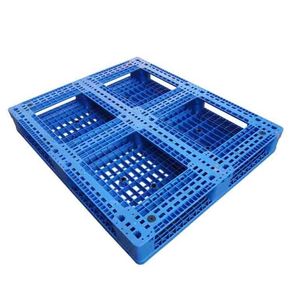 SGS Warehouse 48x40 Steel Reinforced Plastic Pallet Dimensionally Accurate