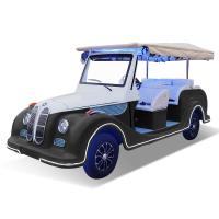 Golf Sightseeing Classic Car Basic 8 Seat Shuttle Classic Trolley Bus Suporte OEM