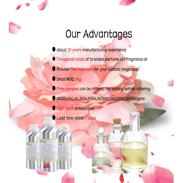 High Quality Famous Oils Perfume Fragrance For Designer Perfume Branded Oils