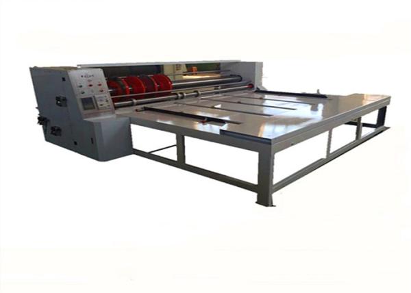 Semi Automatic Corrugated Board Rotary Slotter Machine / Carton Box Rotary Slotter Machine