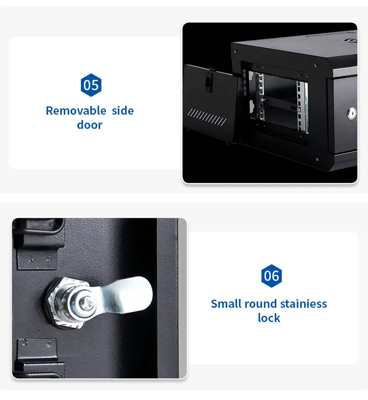 600*540*350 6U Standard 19 Inch Data Center Server Rack/Wall-Mounted Network Cabinet