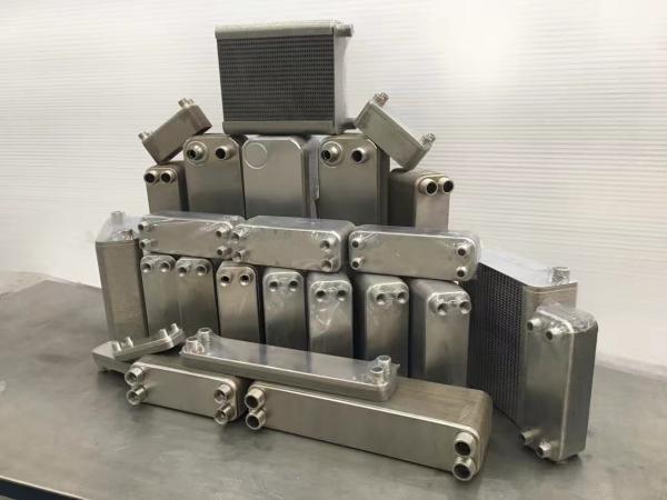 Heat Exchanger Manufacturer  Condenser Stainless Steel for Small Copper Welded Heat Exchanger