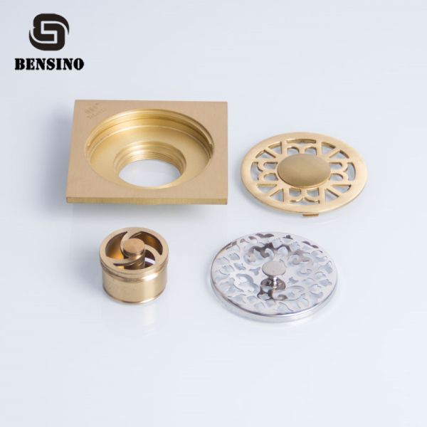 4 Inch Yellow Brass 100mm 360g Washing Machine Drain Strainer