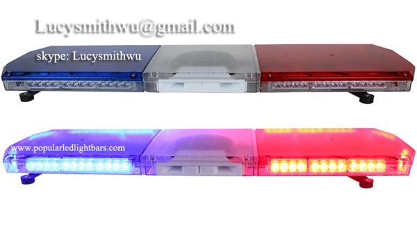 1W 48'' super bright LED warning LED lightbar with speaker , Puentes de luces，BALIZA DE BARRA LED，BARRA DE LUCES ST9000